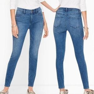 Talbots Flawless Size 4 Skinny High Waist Jegging Ankle Comfort Stretch Jeans